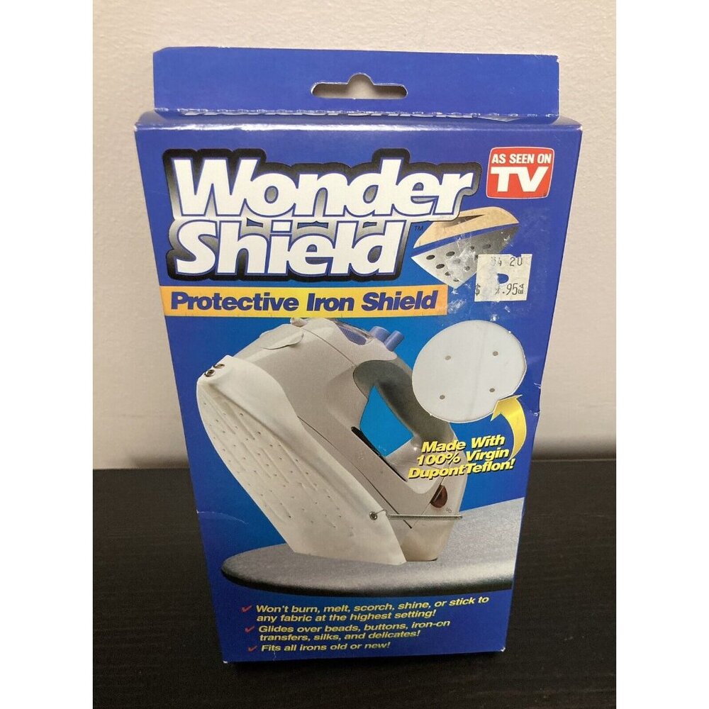 Vintage Wonder Shield Protective Iron Shield Protects Clothing No Scorching - Picture 4 of 5